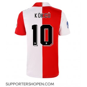 Feyenoord Orkun Kokcu #10 Hemma Matchtröja 2022-23 Kortärmad